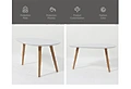 triangular design table